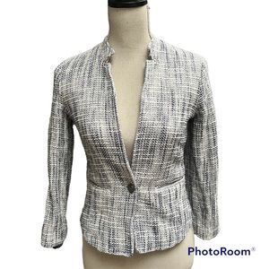 Women’s Lucky Brand Lucky in Love Tweed Blazer Jacket, size XS